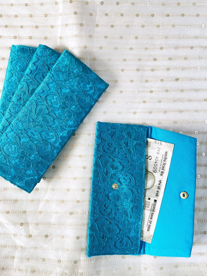 Blue Mini Money Envelope | Verified Sustainable by Brown Living™