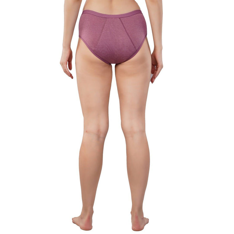 Blush Pink Cotton Discharge Underwear (Hipster) | Verified Sustainable by Brown Living™