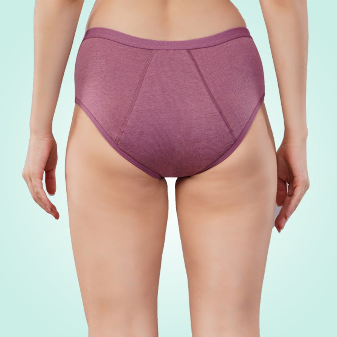 Blush Pink Cotton Discharge Underwear (Hipster) | Verified Sustainable by Brown Living™