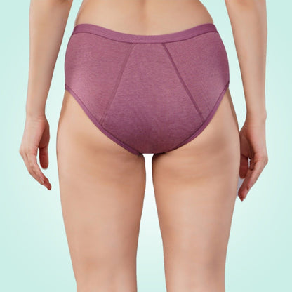 Blush Pink Cotton Period Panty (Hipster) (1 pc) | Verified Sustainable by Brown Living™