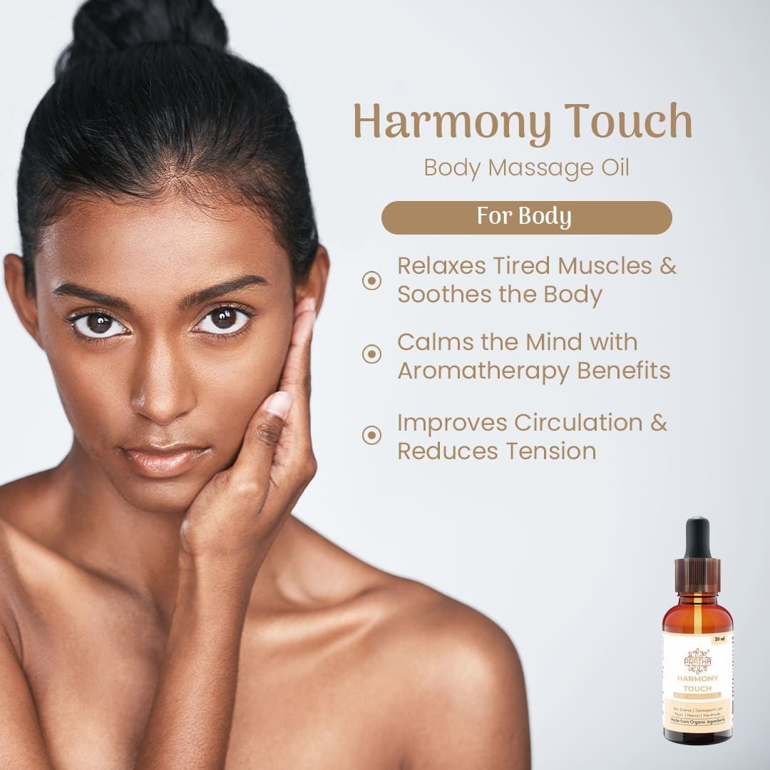 Body Oil - Harmony Touch Massage oil | Verified Sustainable by Brown Living™