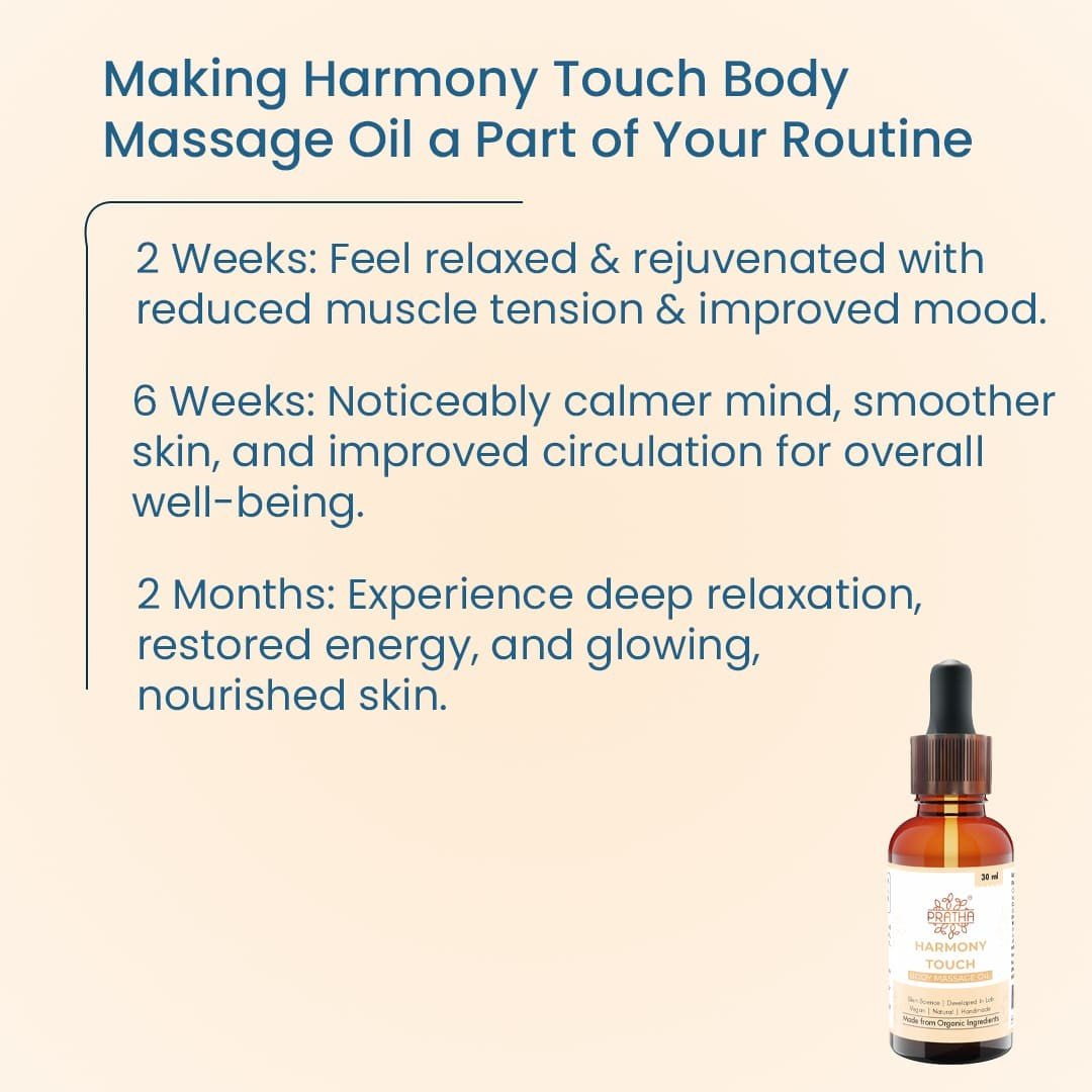 Body Oil - Harmony Touch Massage oil | Verified Sustainable by Brown Living™