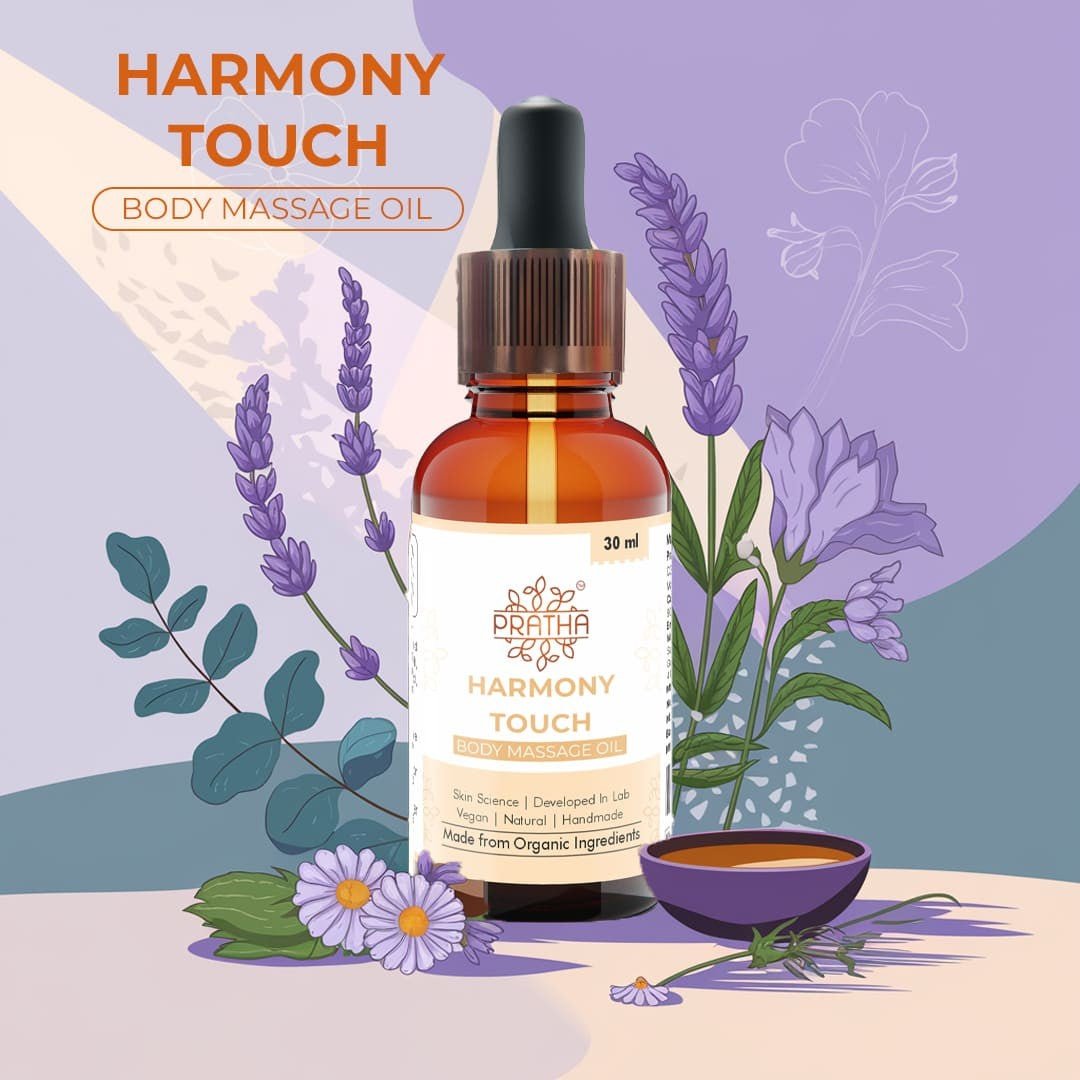 Body Oil - Harmony Touch Massage oil | Verified Sustainable by Brown Living™