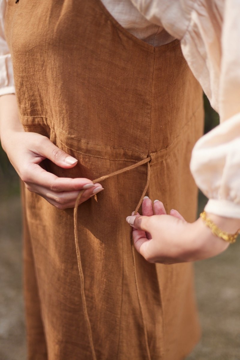 Borough Market Pinafore dress | Verified Sustainable by Brown Living™