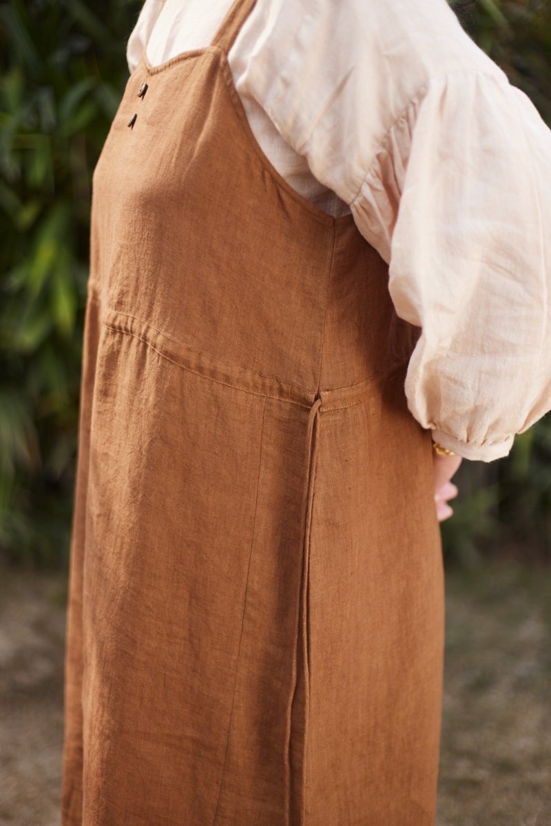 Borough Market Pinafore dress | Verified Sustainable by Brown Living™