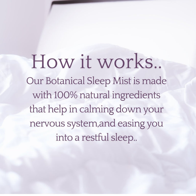 Botanical Pillow Spray Restful Sleep - 10ml | Verified Sustainable by Brown Living™