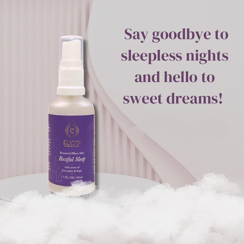 Botanical Pillow Spray Restful Sleep - 10ml | Verified Sustainable by Brown Living™