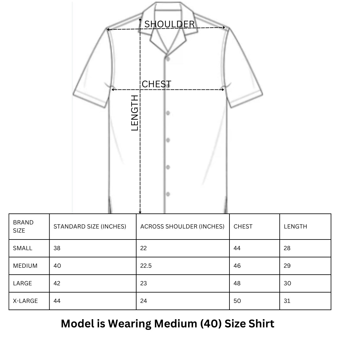 Box Fit Cuban Collar Shirt For Men | Lavender Blue | Verified Sustainable by Brown Living™