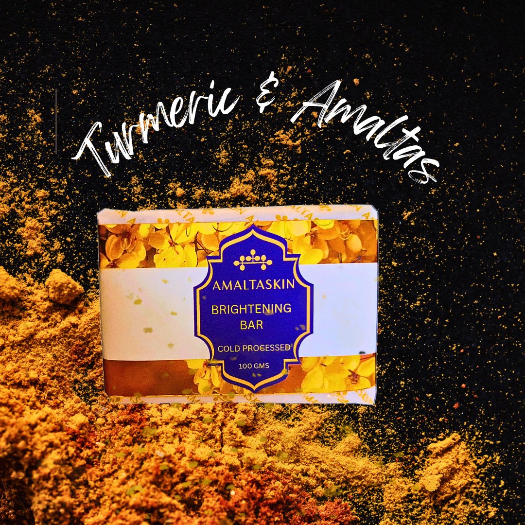 Brightening Bar: Amaltas + Turmeric Cold Processed Soap | Verified Sustainable by Brown Living™