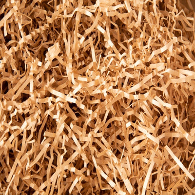Brown Crinkle Shredded Paper – Packing Materials on Brown Living™. SKU: Shrd - 1K - BR - 1. Img 2.