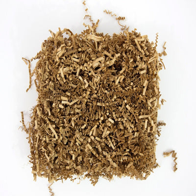 Brown Crinkle Shredded Paper – Packing Materials on Brown Living™. SKU: Shrd - 500g - BR - 1. Img 3.