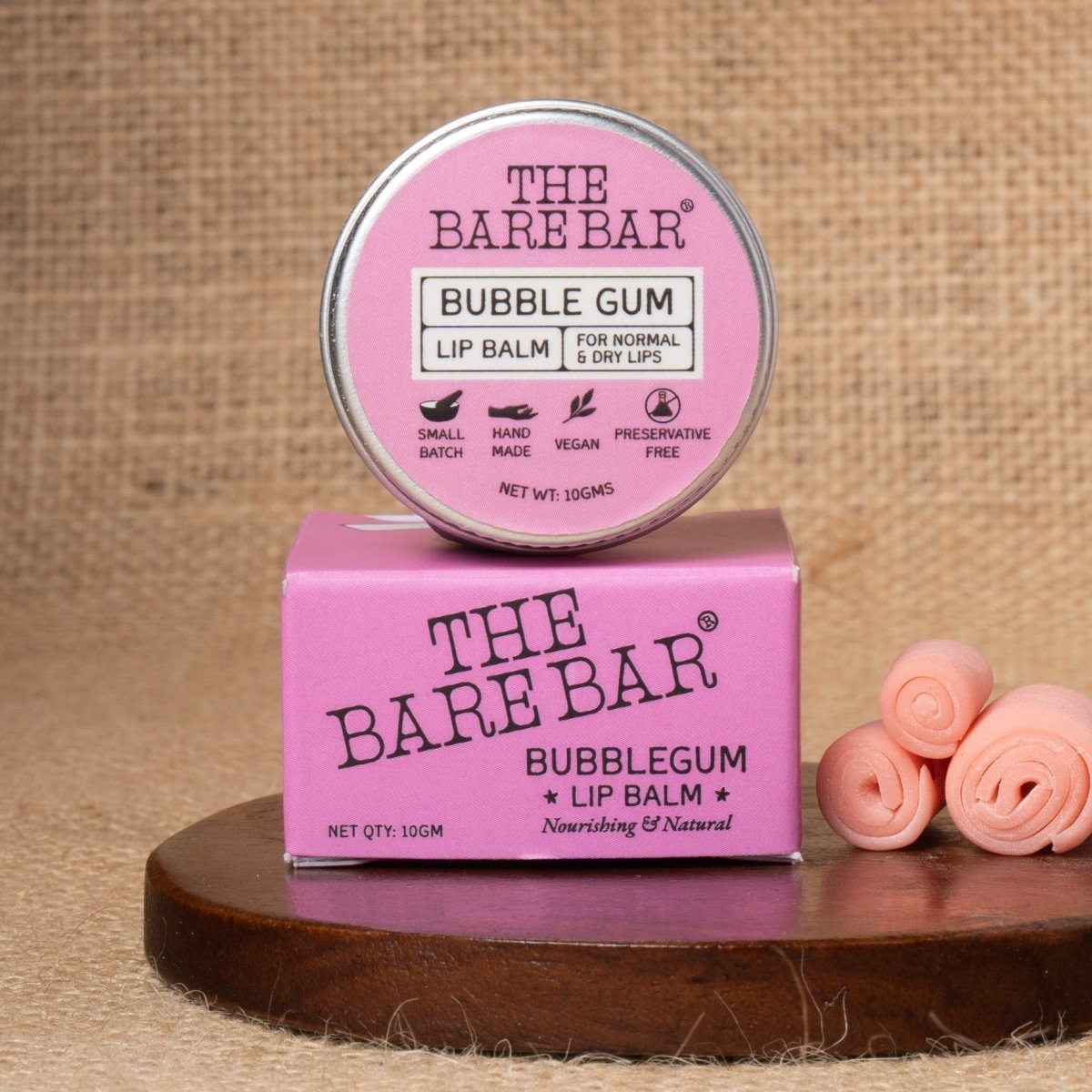 Bubble Gum Lip Balm for Kids and Teens | Verified Sustainable by Brown Living™