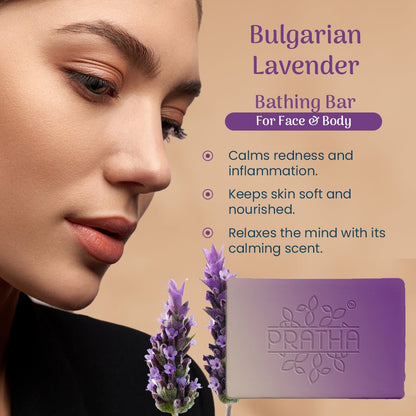 Bulgarian Lavender | Cold Process Handmade Soap | Verified Sustainable by Brown Living™