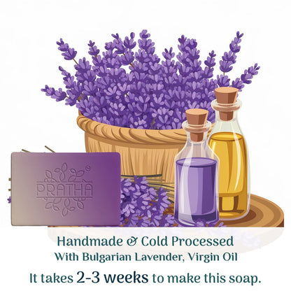 Bulgarian Lavender | Cold Process Handmade Soap | Verified Sustainable by Brown Living™