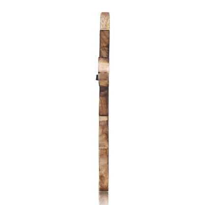 Burnt Tinge Wooden Cross – Wall Art Decor | Verified Sustainable by Brown Living™