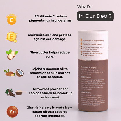 Butter Cookie Natural Deodorant - 30g