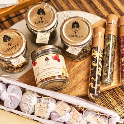 Butterfly Pea Flower Tea - Vibrant Blue Antioxidant Tea - 30g – Tea on Brown Living™. SKU: butte_30gms. Img 3.