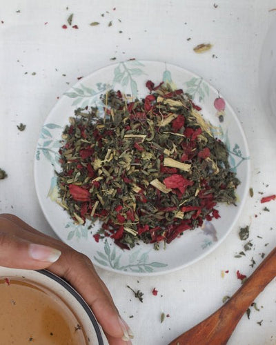 Bye Bloat Tea – Tea on Brown Living™. SKU: bye bloat tea. Img 2.