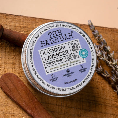 Calming Kashmiri Lavender Deodorant with Natural Oils – Deodorant on Brown Living™. SKU: 8904448007596. Img 7.