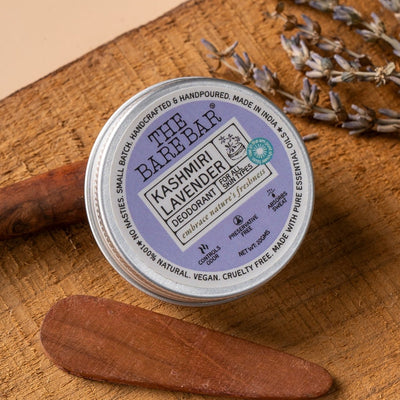 Calming Kashmiri Lavender Deodorant with Natural Oils – Deodorant on Brown Living™. SKU: 89044480075895542. Img 6.