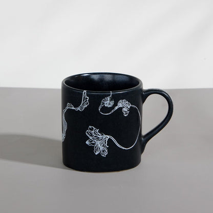 Cassette Tape Ceramic Mug - Black - 350ml | Verified Sustainable by Brown Living™