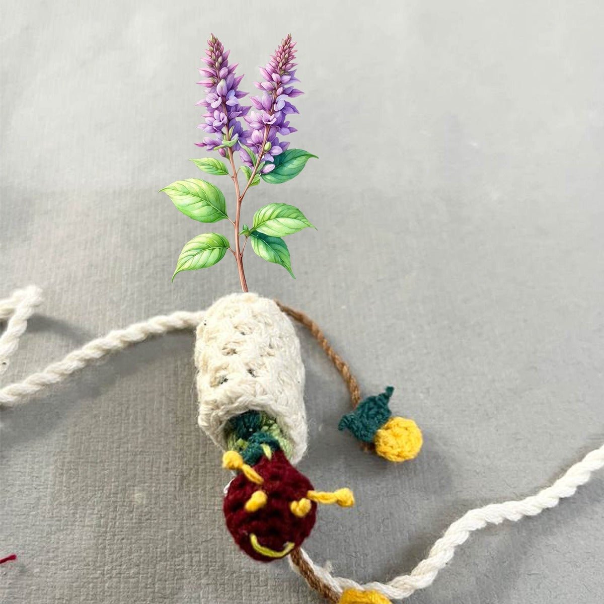 Caterpillar - Plantable I Eco Friendly Rakhi Embedded With Seeds | Verified Sustainable by Brown Living™