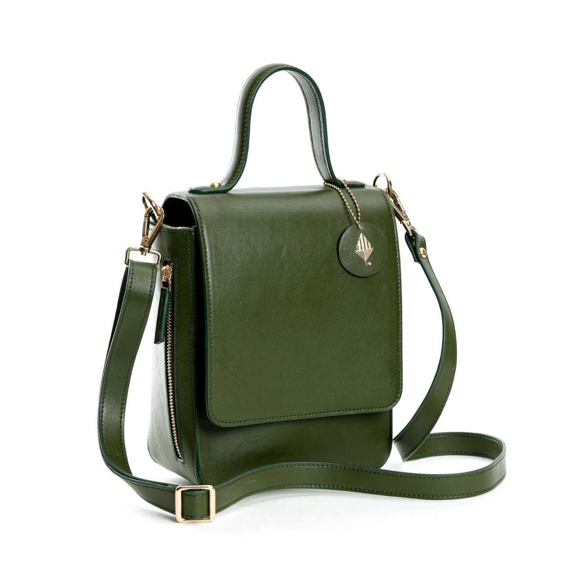 Ceres (Green) | Women's bag made with Cactus Leather | Verified Sustainable by Brown Living™