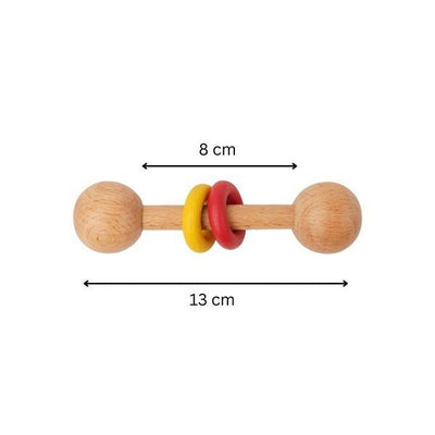Chac - chac, the Wooden Rattle – Learning & Educational Toys by Saha available on Brown Living™. . SKU: STR - 01. Img 13.