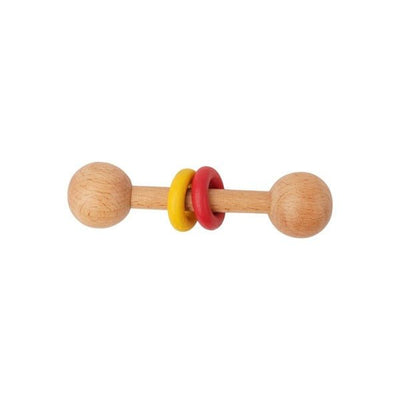 Chac - chac, the Wooden Rattle – Learning & Educational Toys by Saha available on Brown Living™. . SKU: STR - 01. Img 1.