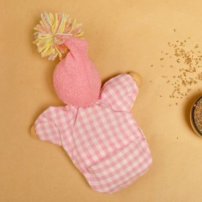 Cherry Blossom Comfort Doll – Snuggly Soft Doll – Soft Toy by Bombay Toy Company available on Brown Living™. . SKU: AD03CB. Img 4.