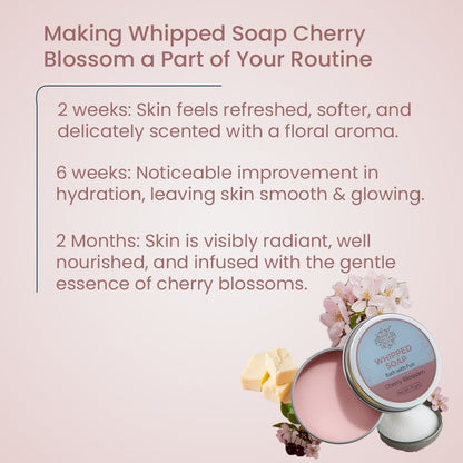 Cherry Blossom Whipped Soap | Bath with Fun | Verified Sustainable by Brown Living™