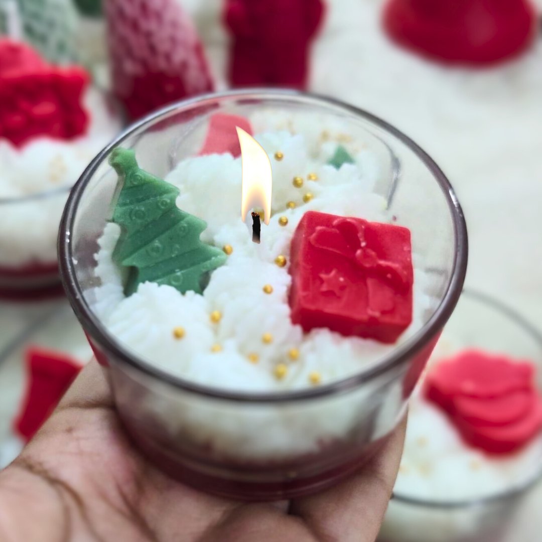 Christmas Charm Soywax Candle - 110g | Verified Sustainable by Brown Living™