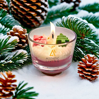 Christmas Charm Soywax Candle - 110g | Verified Sustainable by Brown Living™