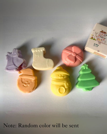 Christmas Collection - Cartoon Shaped Kids Soap Bar Set – Body Soap on Brown Living™. SKU: SOB - SOAP - 48. Img 7.