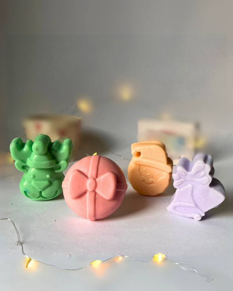 Christmas Collection - Cartoon Shaped Kids Soap - Set of 6 | Verified Sustainable by Brown Living™