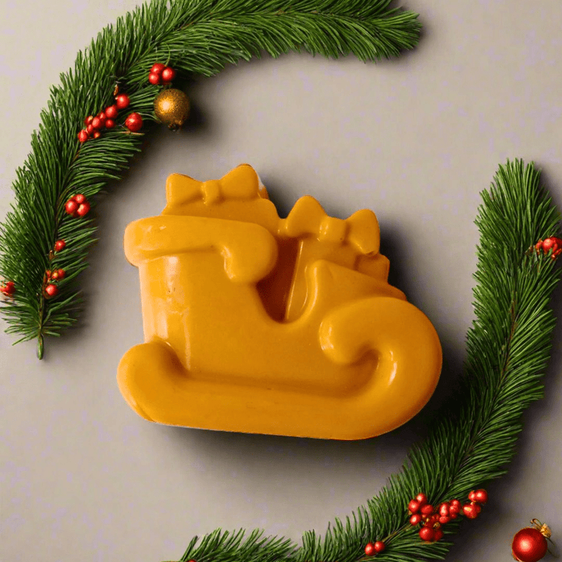 Christmas Ornaments Santa's Carriage Kids Gifts Soap | Verified Sustainable by Brown Living™