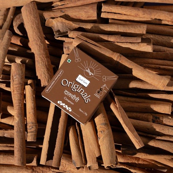 Cinnamon Chewing Gum (Pack of 2) | Verified Sustainable by Brown Living™