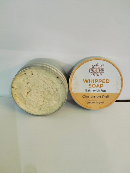 Cinnamon Roll Whipped Soap | Bath with Fun | Verified Sustainable by Brown Living™