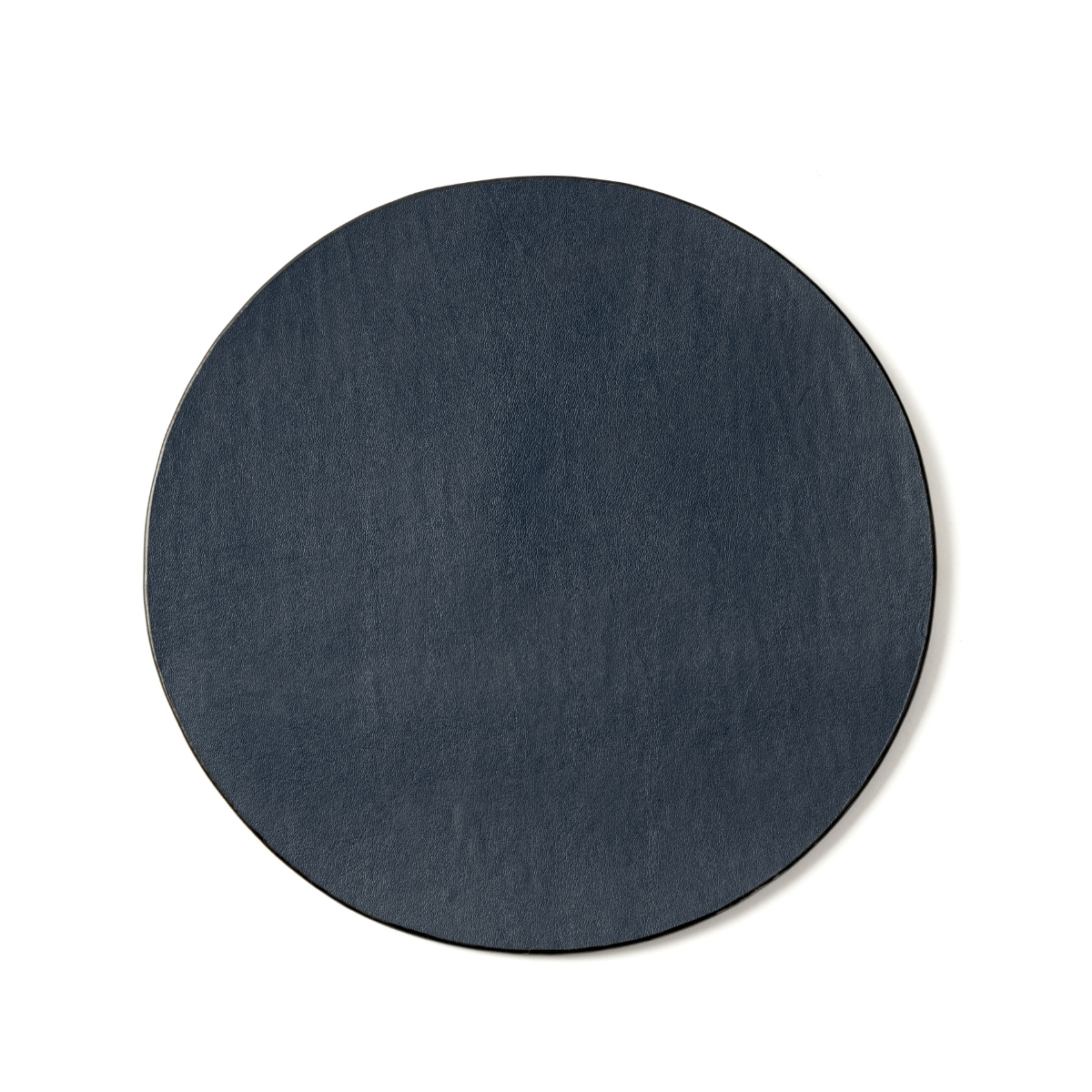 Circular Mouse Pad – Plant Leather & Cork (Black & Cork) | Verified Sustainable by Brown Living™