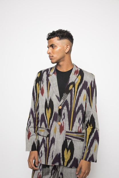 Classic Ikat Blazer | Verified Sustainable by Brown Living™