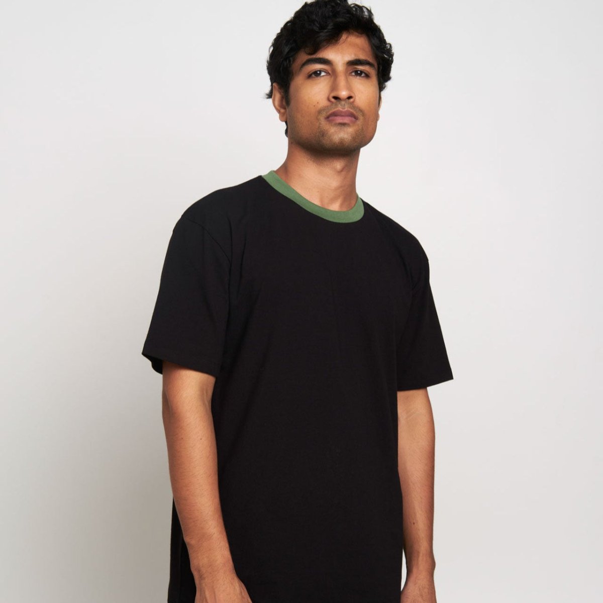Clean Cut Tee for Men – Sleek Cotton T-Shirt with Tailored Fit | Verified Sustainable by Brown Living™