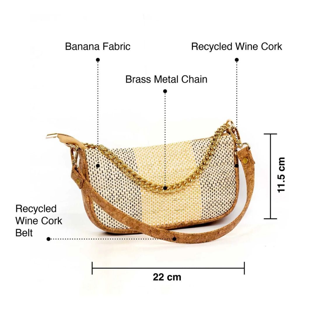 Clutch Bag – Elegant & Sustainable Evening Clutch for Women | Verified Sustainable by Brown Living™