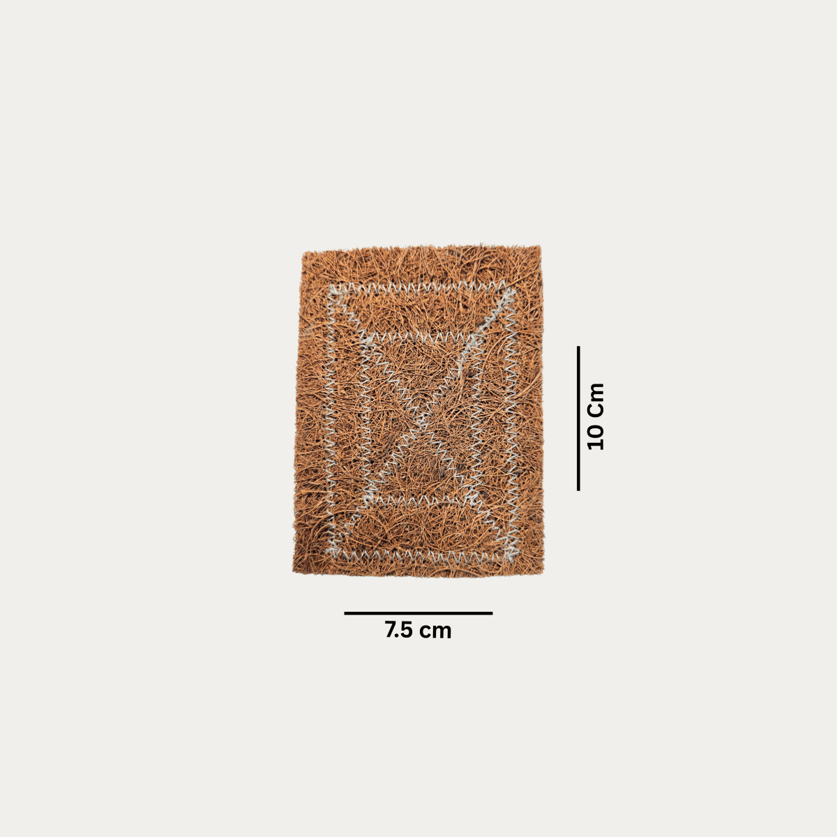 Coconut Coir Cleaning Scrub Pad | Natural, Biodegradable & Effective | Verified Sustainable by Brown Living™