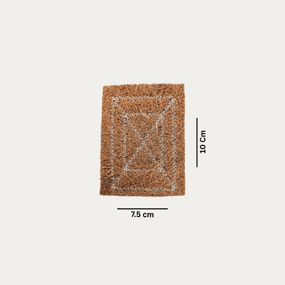 Coconut Coir Cleaning Scrub Pad | Natural, Biodegradable & Effective | Verified Sustainable by Brown Living™