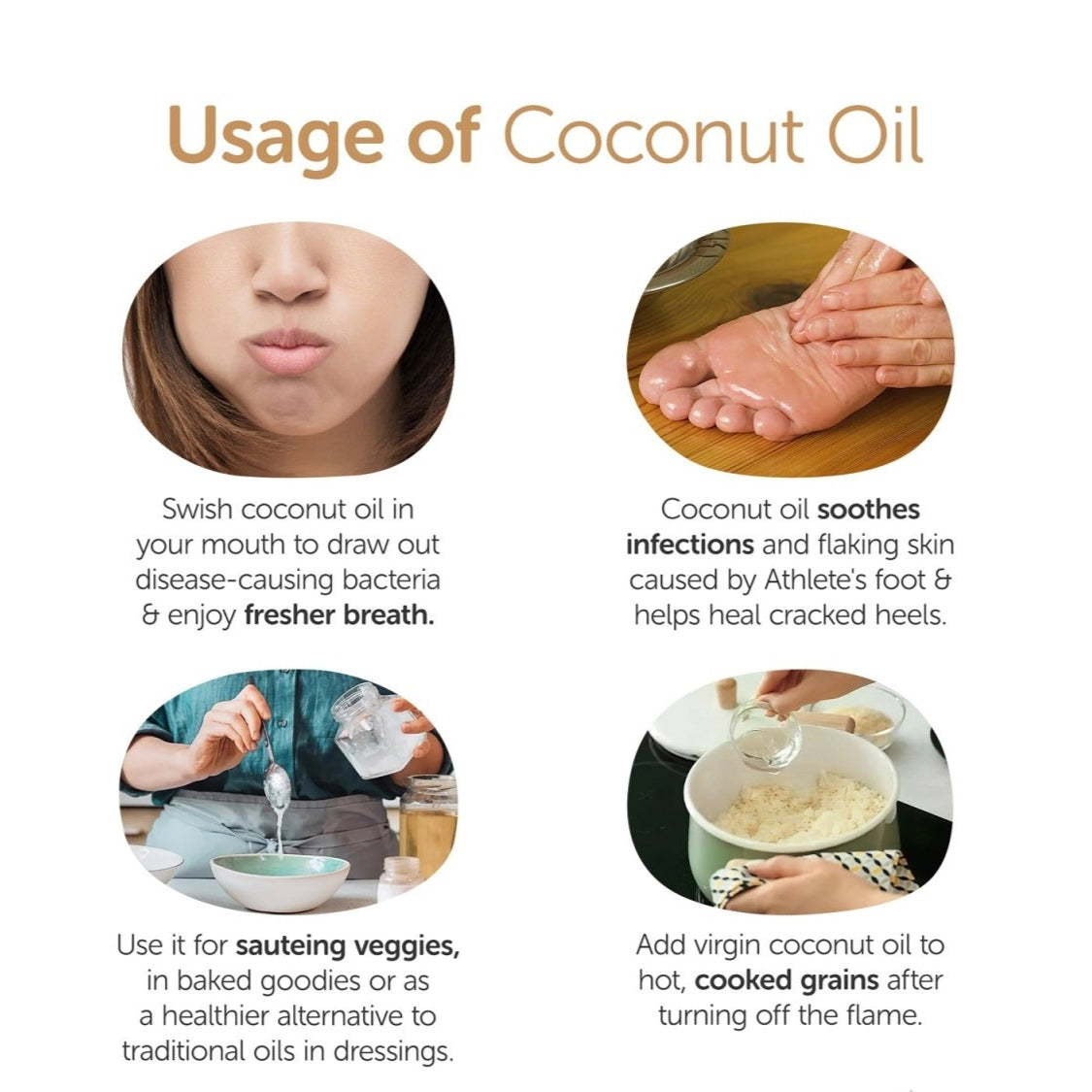 Coconut Oil 1000ml - Virgin, Cold - Pressed – Hair Oil on Brown Living™. SKU: 2CO_CO - 1K. Img 5.