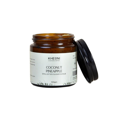 Coconut Pineapple Sugar Scrub for Smooth Skin | Verified Sustainable by Brown Living™