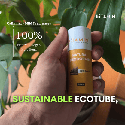 Coconut Vanilla Natural Deodorant - 30g | Verified Sustainable by Brown Living™