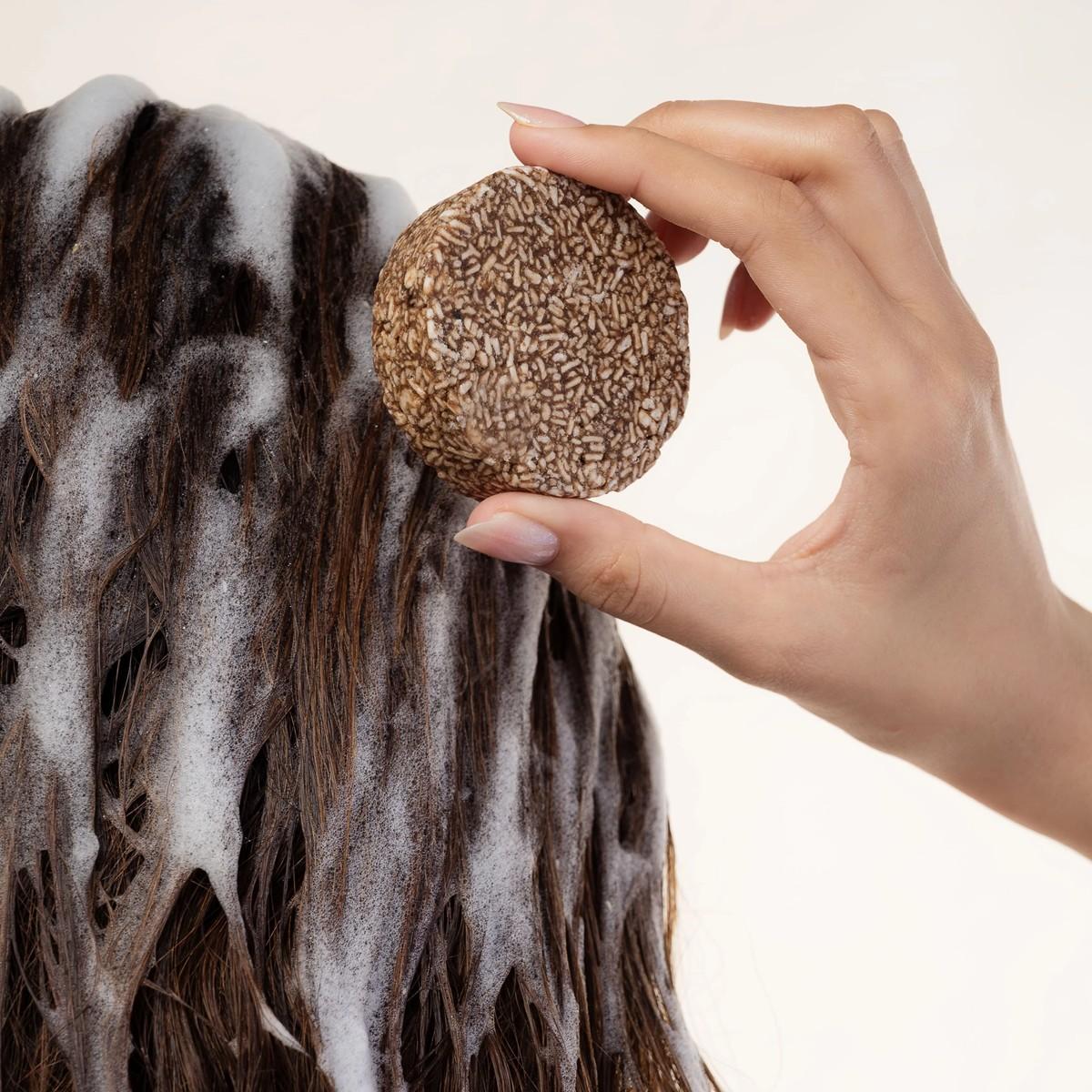 Coffee Shampoo Bar for Scalp Cleansing & Volume – 55g | Verified Sustainable by Brown Living™