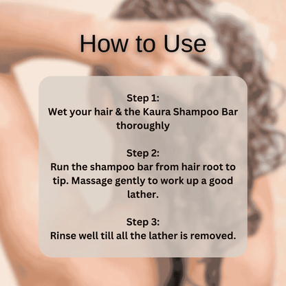 Coffee Shampoo Bar for Scalp Cleansing & Volume – 55g – Hair Shampoo by Kaura available on Brown Living™. . SKU: KI313. Img 12.