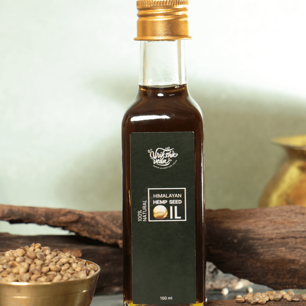 Cold Pressed Himalayan Hemp Seed Oil from Uttarakhand | Verified Sustainable by Brown Living™